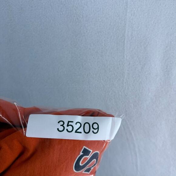 Vintage Illinois Fighting Illini Sweatshirt Men's XL Orange Distressed Boxy y2k - Picture 13 of 13